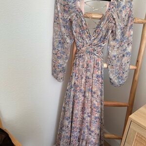 Floral Long Sleeve Dress